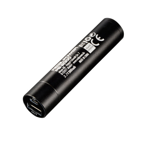 Realpower Powerbank PB2000 mAh Alu, Black — image 1