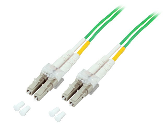 Efb Duplex Network Cable Lc-lc OM5 0,5M Lszh 2MM Limettengrn