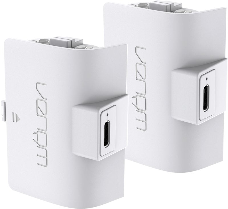 Venom Rechargeable Battery Twin Pack White PS5