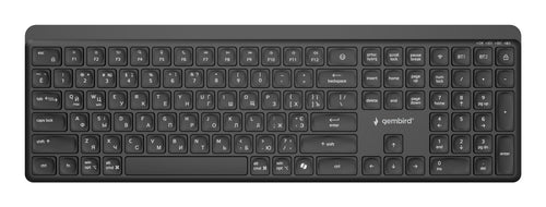 Gembird Keyboard Wrl Slim Bt Cyrillic/KB-WPS-03-CYRL — image 1