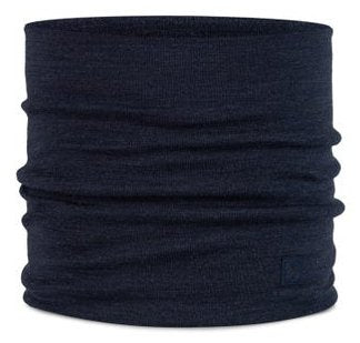 Buff Bandana Merino Heavyweight Neck Warmer Solid Indigo