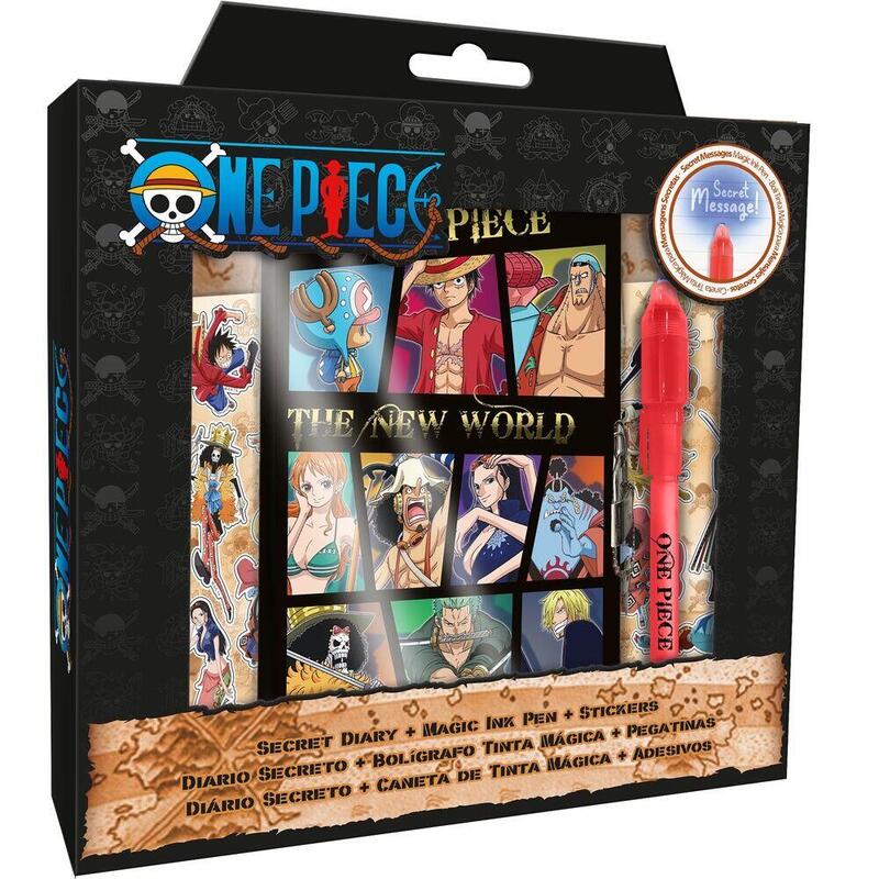 Diario + Pen Magico One Piece