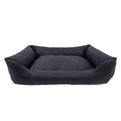 Big Den Waterproof Dog & Cat Basket Bed – Grey, S