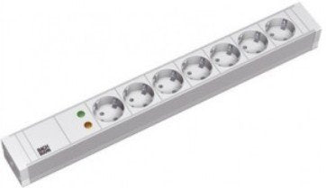 Bachmann 7X Schuko, 2M Base Múltiple 7 Salidas AC Grey — image 1