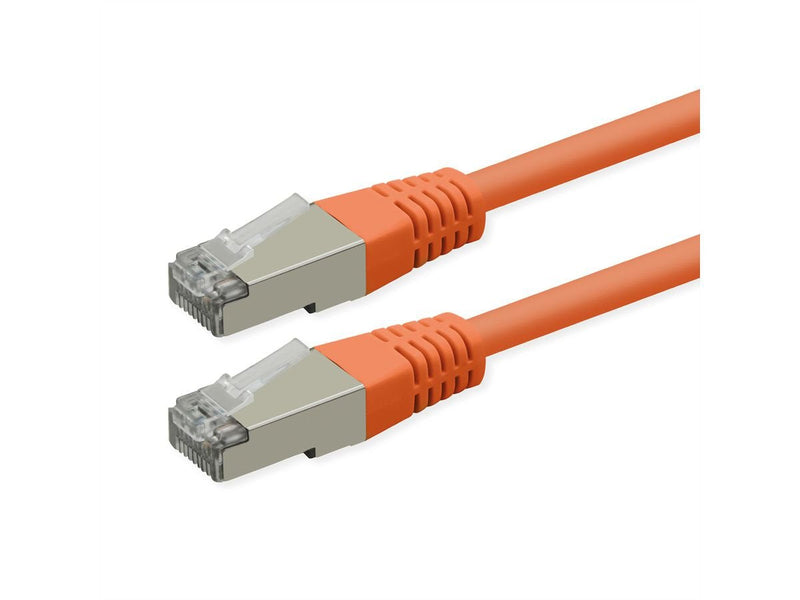 Roline Kab Network Cable CAT.6 Class And PoE S FTP Pimf Orange 3M