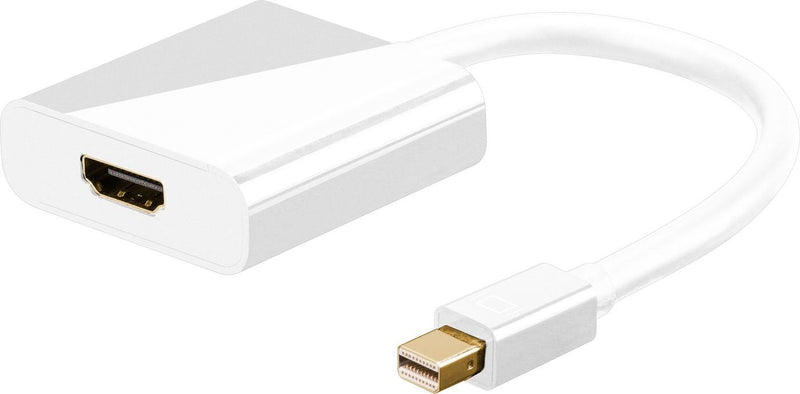 Microconnect Mdphdmi Adapter Cable Vídeo 0,15M Mini DisplayPort HDMI White