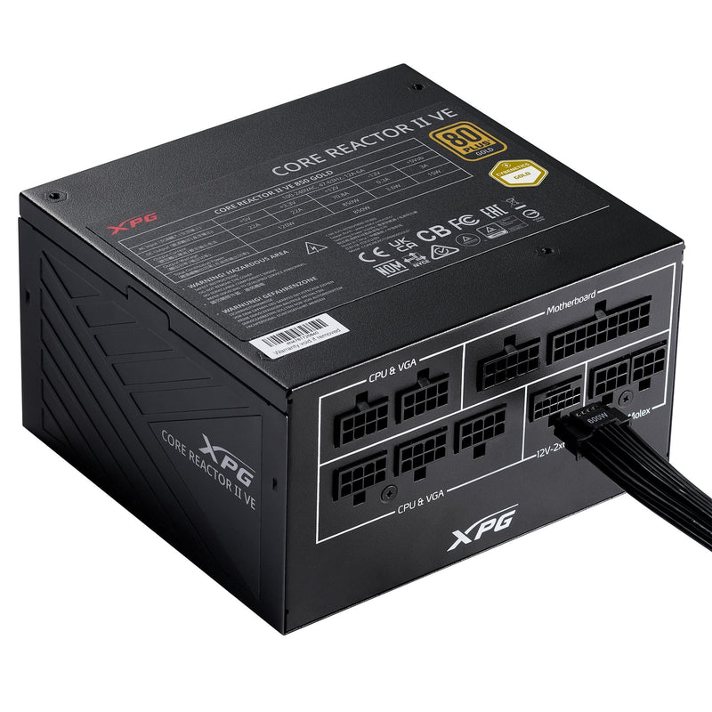 Power Supply Power Xpg Corereactor Ii Ve 650W 80 + Gold Fully Modular ATX