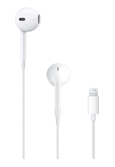 Apple Headphones Earpods With Microphone Lightning — image 1