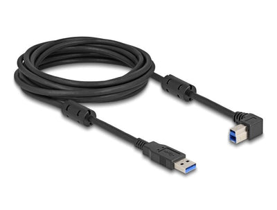 Delock USB 5Gbps Cable Type a Connector Male a Type B Connector Male 90° Derecha Angulado 5M — image 1
