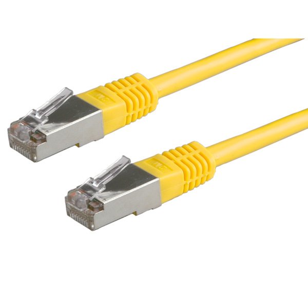 Value Network Cable KAT.6 Class And S FTP Pimf Yellow 5M