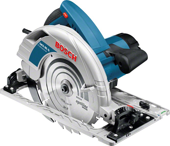 Bosch Saw Circular Manual Gks 85G Professional Blue L-boxx, 2200 Watts 060157A901