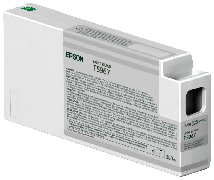 Epson Genuine Ink T5967 350ML Black Claro Genuine Stylus Pro 7890, Pro 7900, Pro 9890, Pro 9900, Pro WT7900