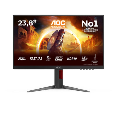 AOC Monitor G4 24G4HA 23.8 1920 X 1080 Pixels Full HD LED Black Red — image 1
