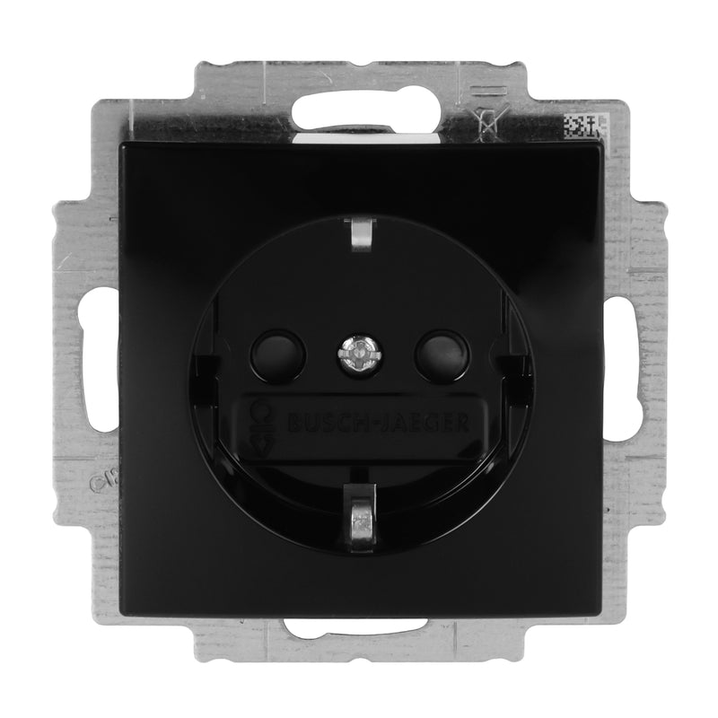 Busch Jaeger Schuko Sockets Power Inserto Black 20 EUCB-15-914 (2013-0-5381)