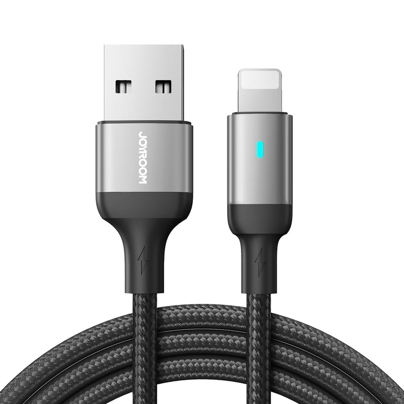 Joyroom USB - Lightning Cable 2.4A, 1.2M, Black (S-UL012A10)