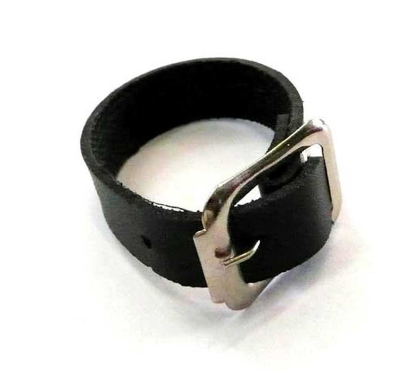 Peach Befestigungsschlaufe Label Equipaje, Leder, NEGRO.100