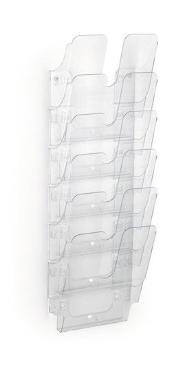 Durable Set Dispensador Folletos Flexiplus 6 A4 Transparent