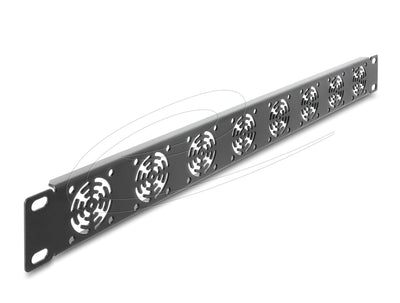 Panel Rack 19 And 1U 8 Fans 40 X 40MM, Grey Oscuro — image 1