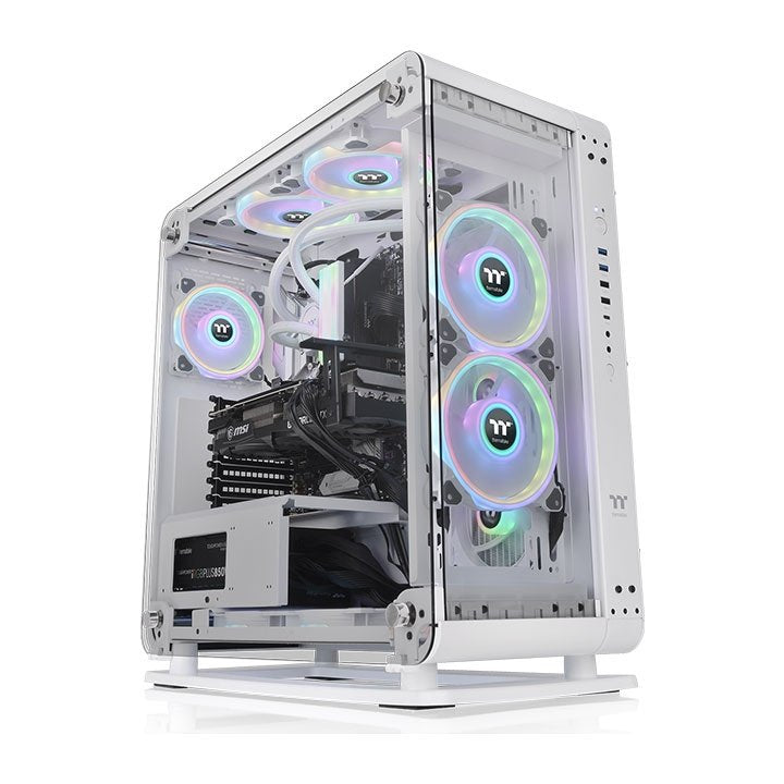 Thermaltake PC Case E-atx Core P6 Tg Snow CA-1V2-00M6WN-00