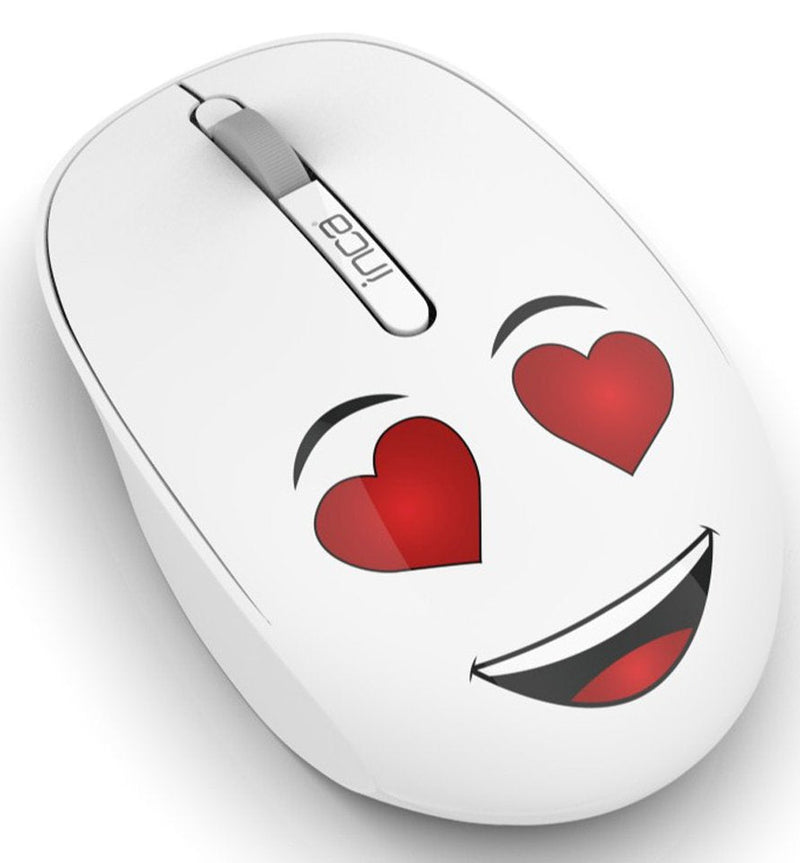 Inca Wrls Mouse 1200DPI/3BOTONES/2.4GHZUSB-A Weeny Emoji Ws