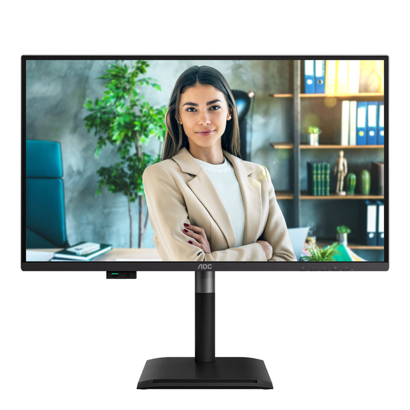 Aoc Q27P4CV 27 IPS QHD 120HZ 4MS HDMI 2.0 DP USB C DP Alt Mode Pd 96W Has
