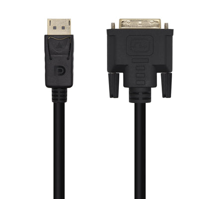Aisens Cable DisplayPort a DVI - DP/M-DVI/M - 3M - Black — image 1