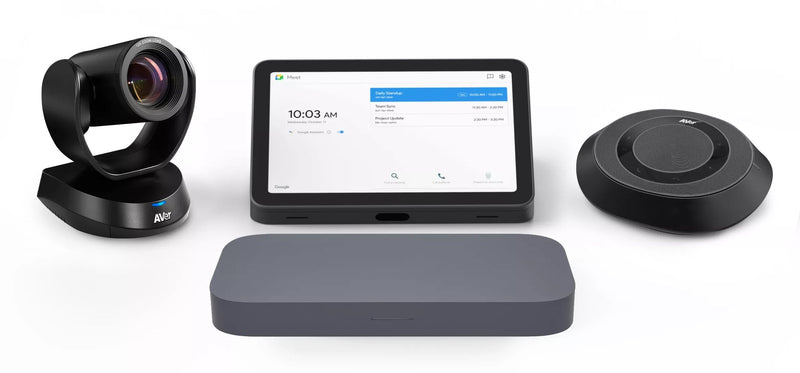 Google Asus Meet GQE20A Large Room Kit Videoconferencia Speaker Console With Screen Touchscreen Camera Ptz) Gr