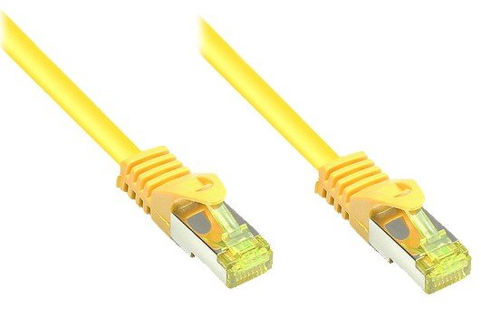 Goodconnections RJ45 Network Cable With CAT.7 Cable a Granel And Protector Pestaña (), S FTP, Pimf, Libre Haló