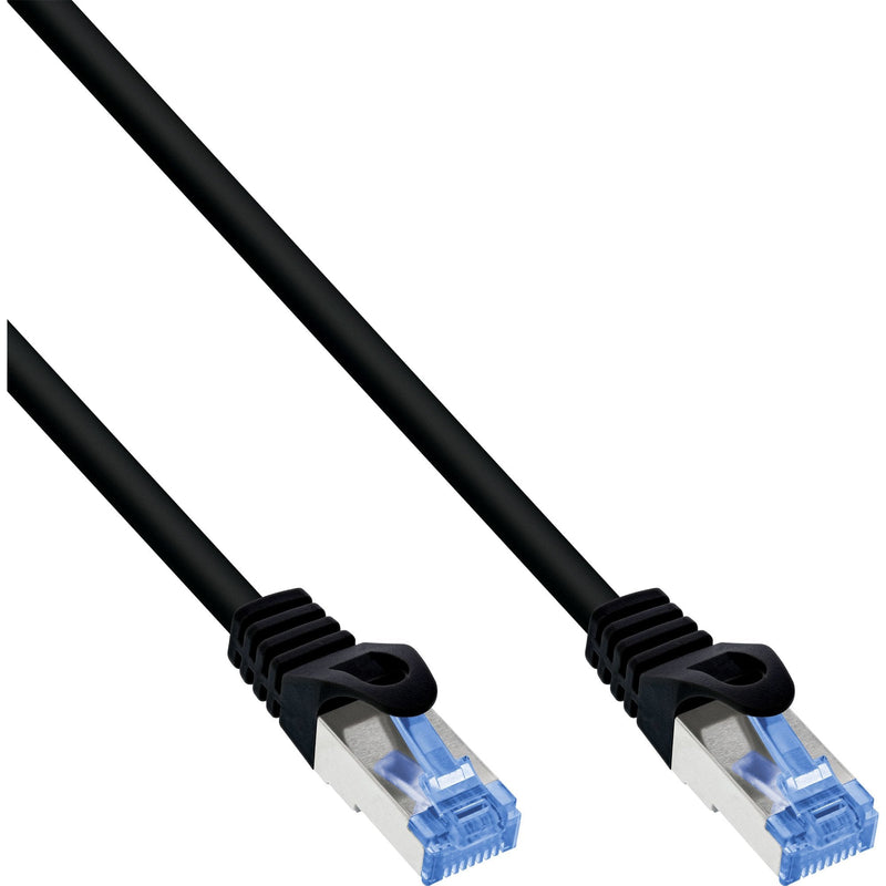 Inline Network Cable , CAT.6A, S/FTP, Tpe Flexible, Black 5M