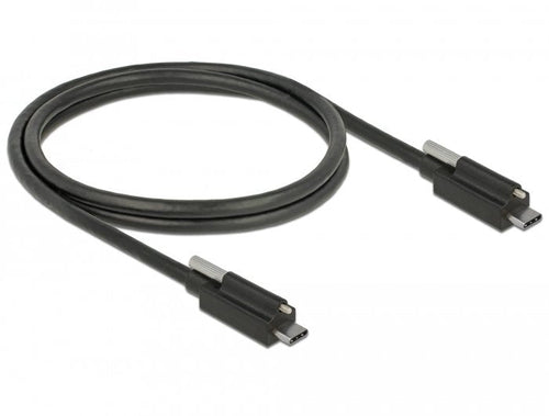 USB 3.1 USB Type-c Connector Male USB 3.1 Gen 2 USB Type-c™ Connector Male With Screw Arriba 1M — image 1