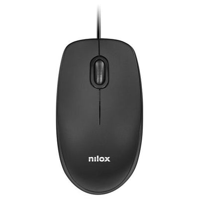 Nilox Mouse USB 1600 DPI Black — image 1