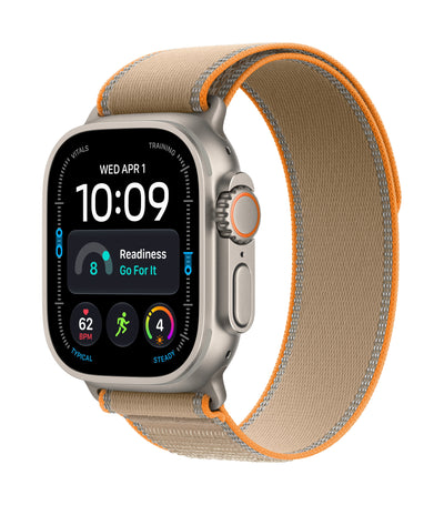 Apple Watch Ultra 4 GPS + Cellular 49MM Natural Titanium Case With Sand Trail Loop - M/L — image 1