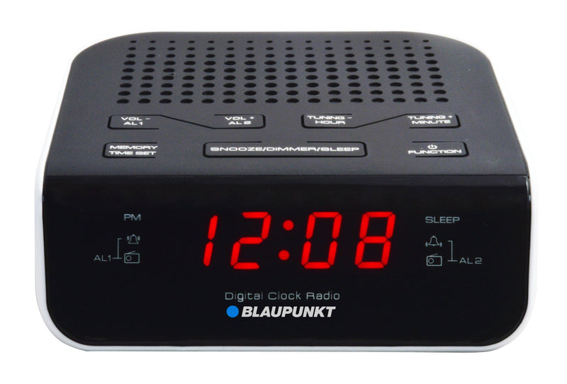 Blaupunkt CR5WH Radio Watch Black White