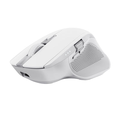 Trust Wireless Mouse Bluetooth Ozaa + Battery Rechargeable Up To 3200 DPI White — image 1