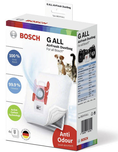 Bosch Bags Vacuum Cleaner - Bbzafgall - 4 Pieces — image 1