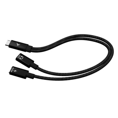 Cable I-tec USB-C Splitter Audio Data 1x USB-C Pd Input 100W 1x USB-C 2.0 For Audio Mic Or Data 480Mbps Power  — image 1