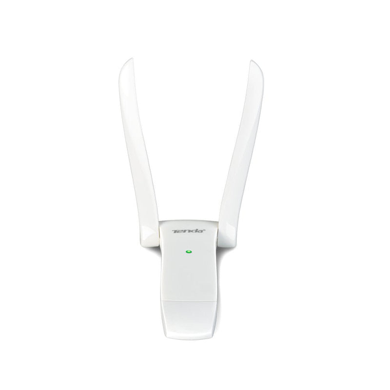 Tenda W322UA 2T2R 11N USB Adapter, 2 External 2DBI Antennas, W/Wps Button, Supports Ad-hoc And Infrastructure,