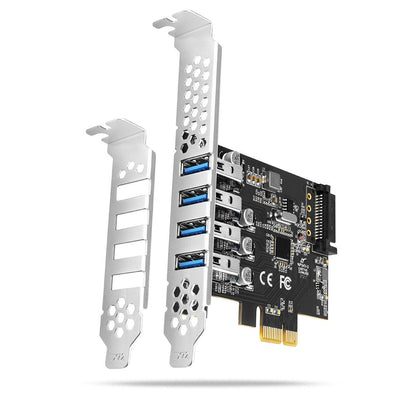 Axagon Card PCEU-43RS PCIE X1 a 4 USB 3.0 — image 1
