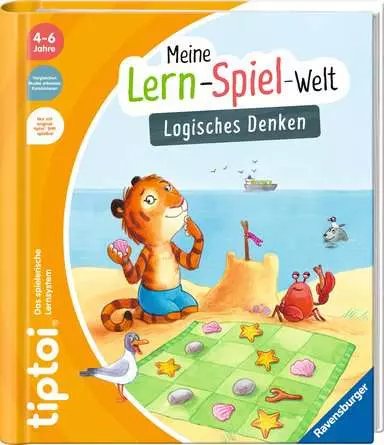 Ravensburger Tiptoi Mi Mundo Aprendizaje: Pensamiento Lógico, Book Aprendizaje 49300