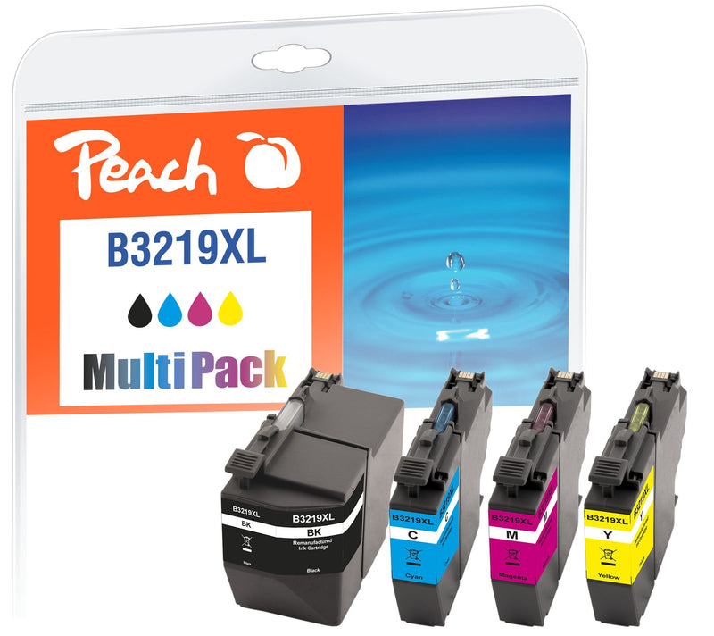 Peach Cartridge Brother NR.3219XL Multipack Rem, Kom