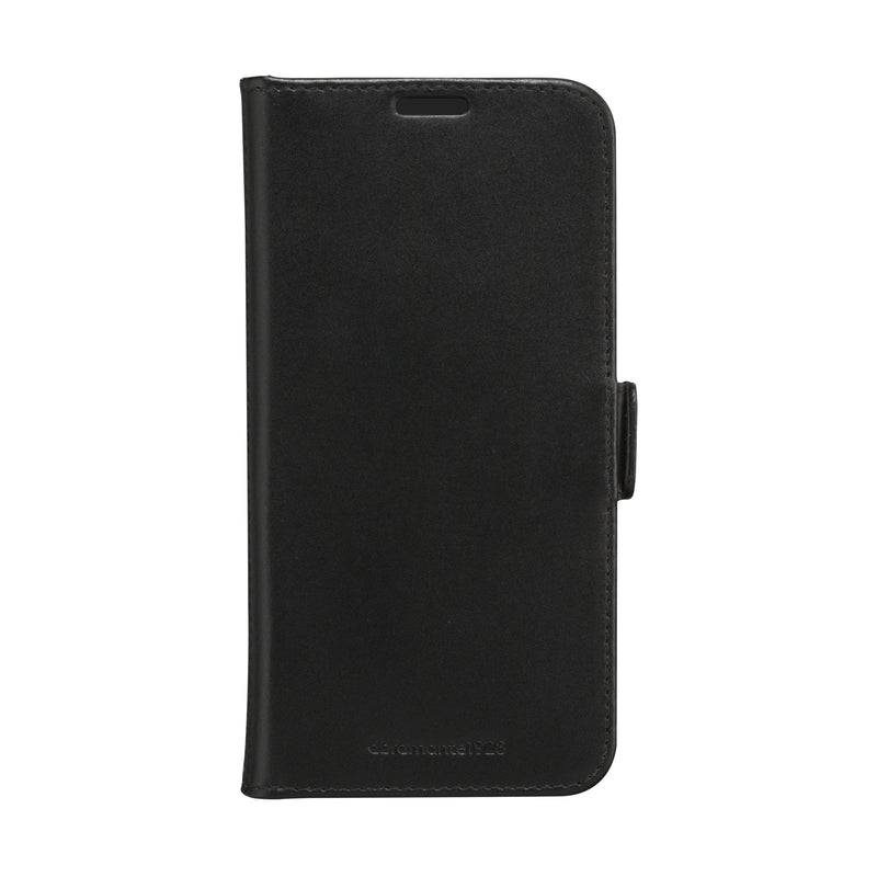 DBRAMANTE1928 Copenhagen Case With Cover Phone Mobile Phone Leather Grano Entero Black Samsung Galaxy A55
