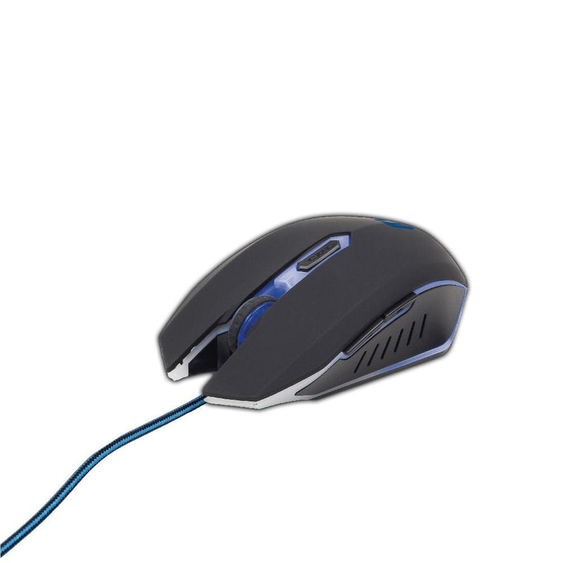Gembird Mouse Gaming 2400DPI 6 Buttons USB 1.30M LED Blue MUSG-001-B