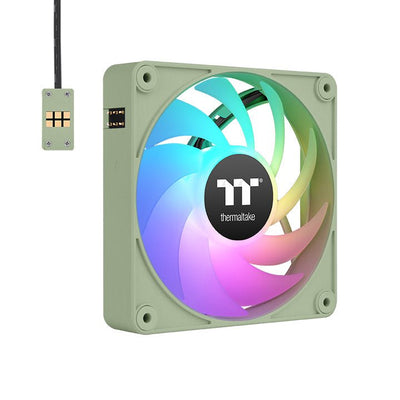 Thermaltake Fan PC CT120 Ex ARGB Sync Refrigeración PC Green Claro, Paquete 3 CL-F196-PL12MG-A — image 1