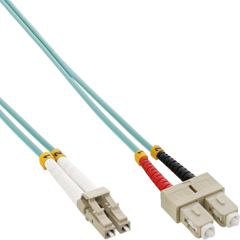 Inline Cable Duplex Fibre Optic Lc/Sc 50/125?M OM3 35M