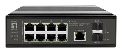 Industr.PoE + Switch 8X2.5G PoE 2X1G 10G Sfp + Uplinks — image 1