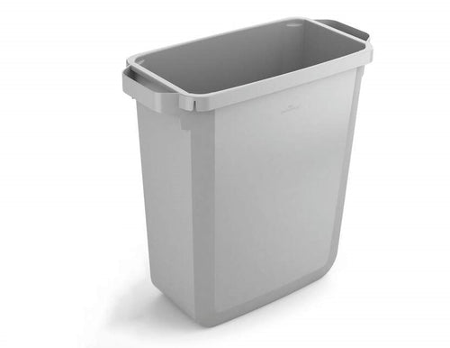 Durable 1800503050 Bucket Basura Rectangular Plastic Grey — image 1