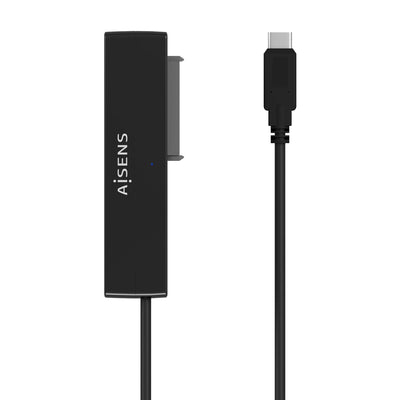 Aisens Adapter SATA a USB-C USB 3.0/USB 3.1 GEN1 Drives Hard 2.5?? And 3.5?? With Alimentador - Black — image 1