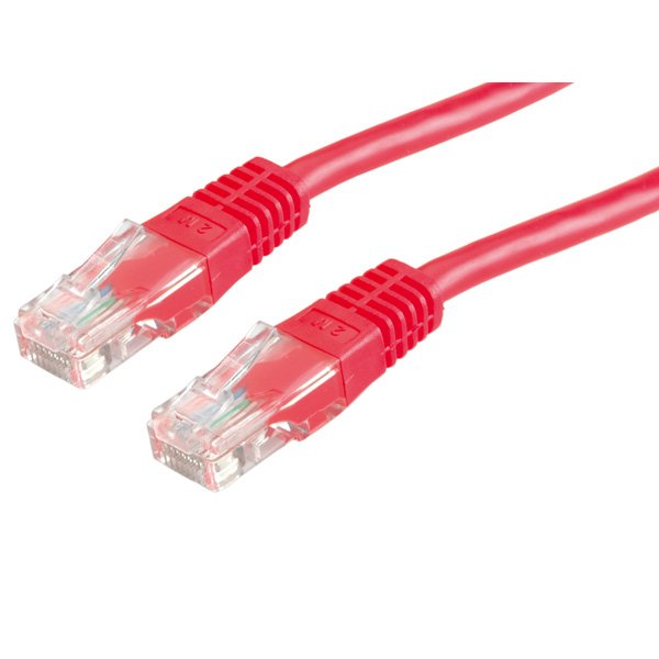 Roline Network Cable KAT.5E Class D UTP Red 3M
