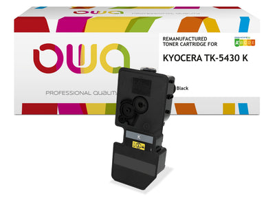 Owa Toner Compatible With Kyocera TK-5430K Black (1.250 S.) — image 1