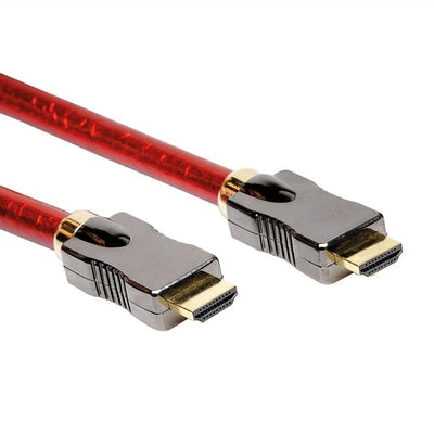 Roline Cable 11.04.5905 HDMI 5M HDMI Type a Standard 2 X HDMI Type a (standard) Red — image 1